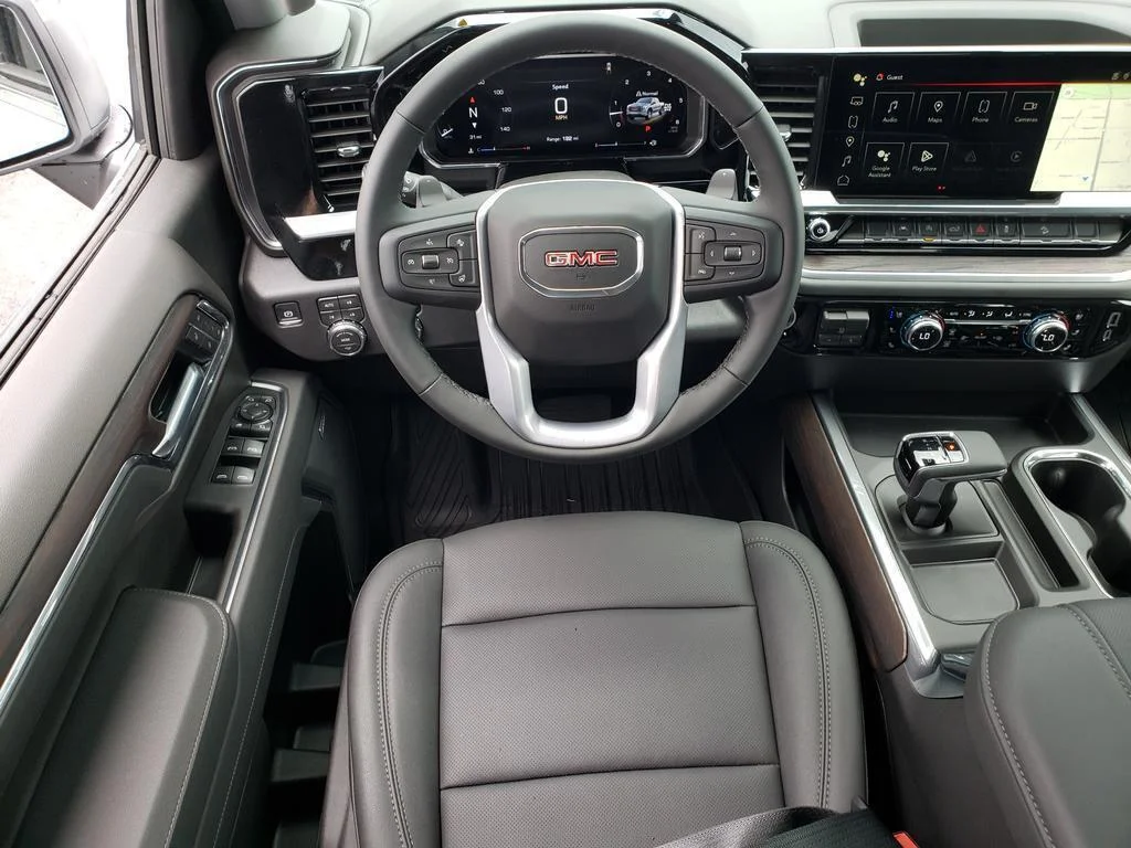 New 2026 Glacier White Tricoat GMC SLT image 14