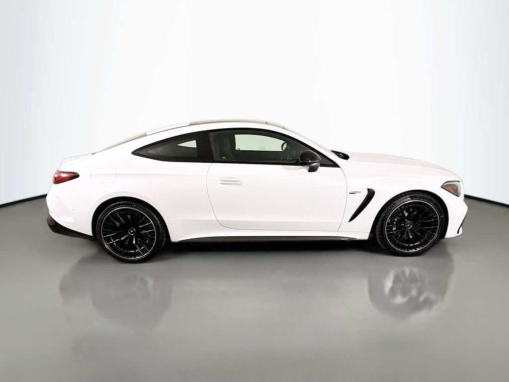 New 2026 MANUFAKTUR Moonlight White Metallic Mercedes-Benz AMG® CLE 53 4MATIC+ Coupe image 8