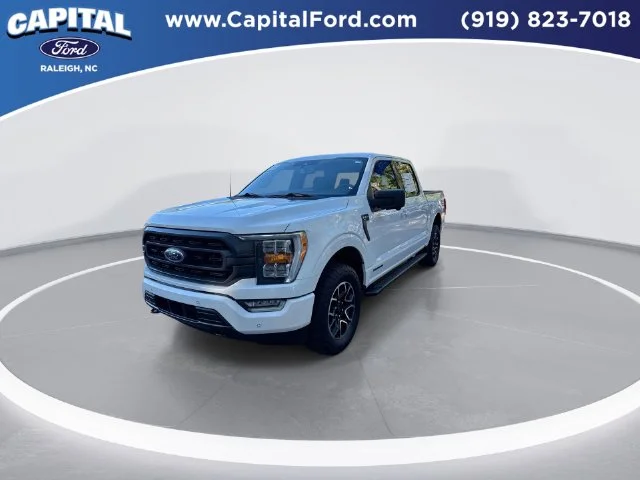 Used 2021 White Ford XLT image 4