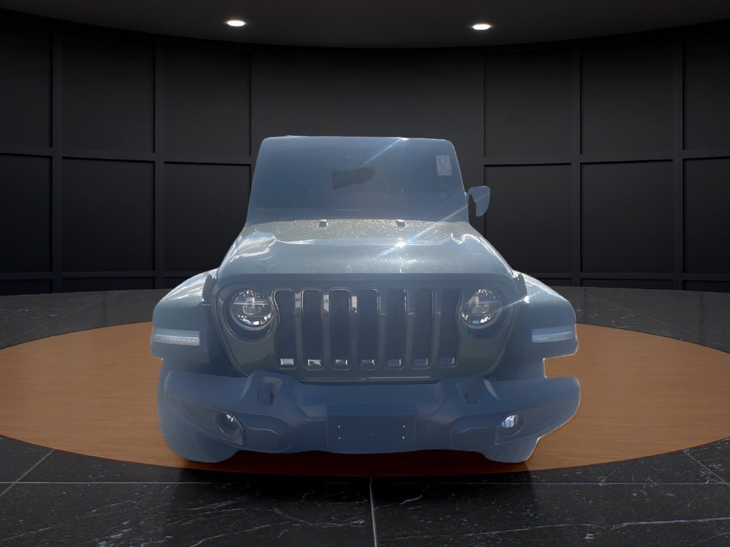Certified Used 2021 Green Jeep Unlimited Sahara Altitude image 2