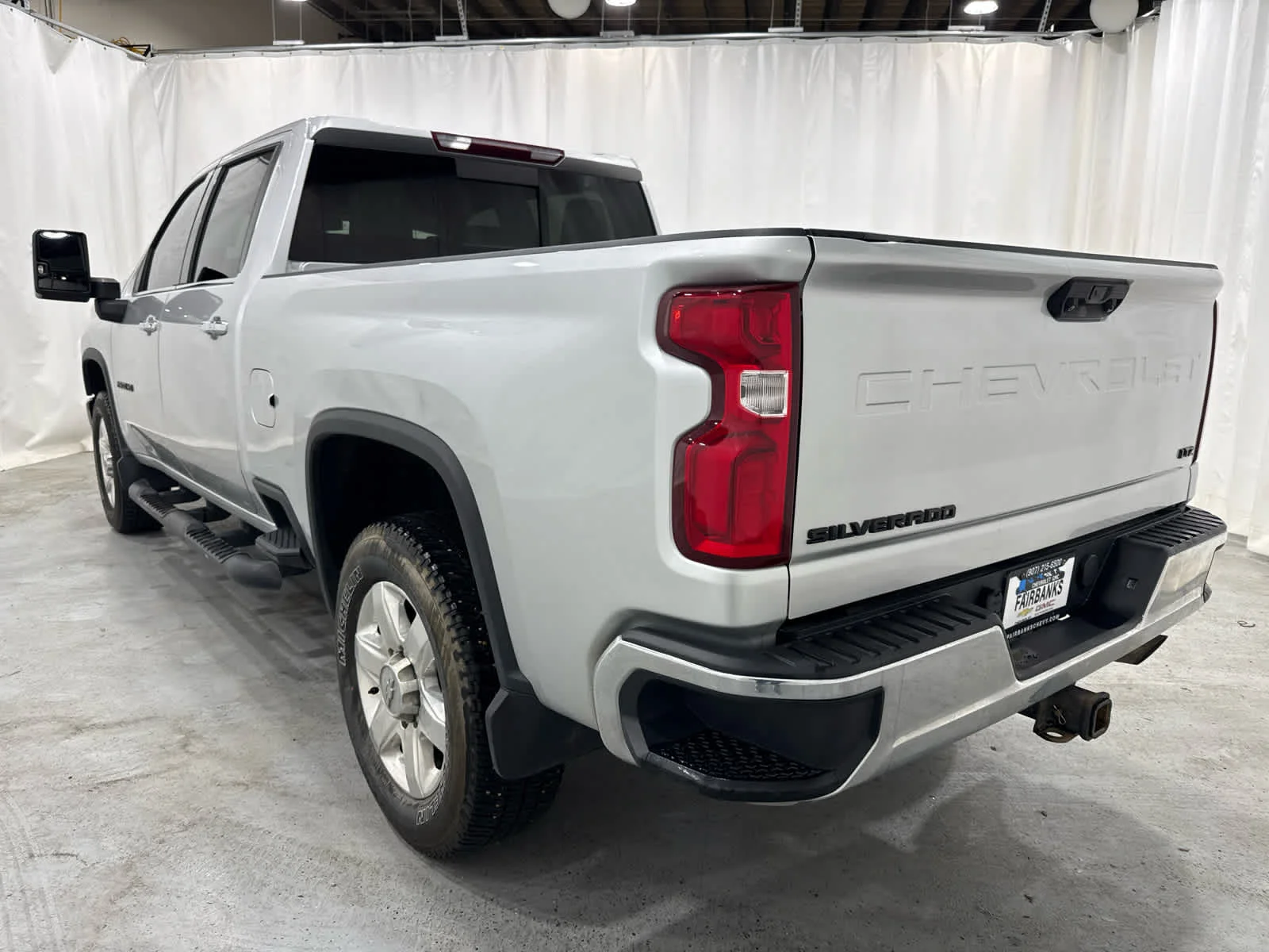 Certified Used 2020 SILVER ICE METALLIC Chevrolet LTZ image 3