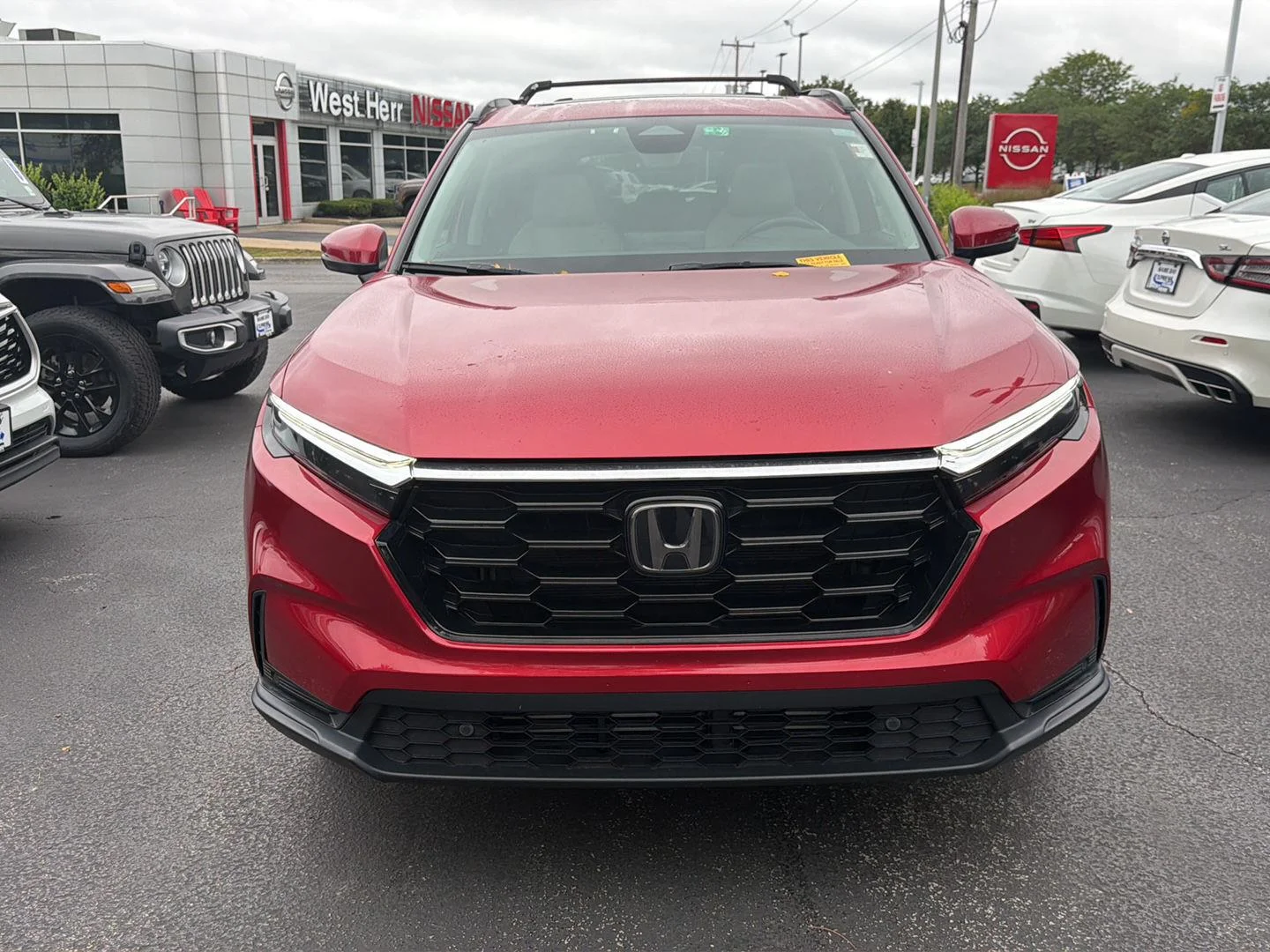 Used 2024 Radiant Red Metallic Honda EX-L image 2