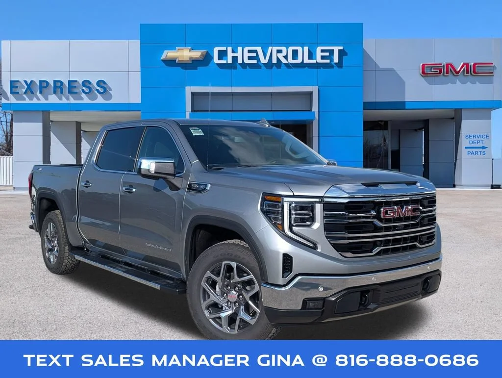 New 2026 Sterling Metallic GMC SLT image 1