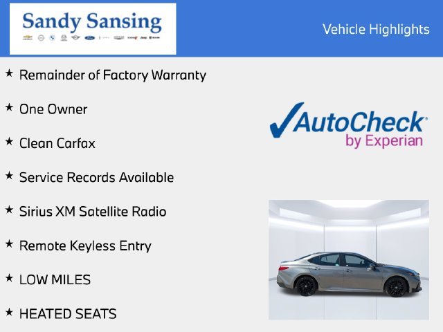 Used 2025 Gray Toyota SE image 7