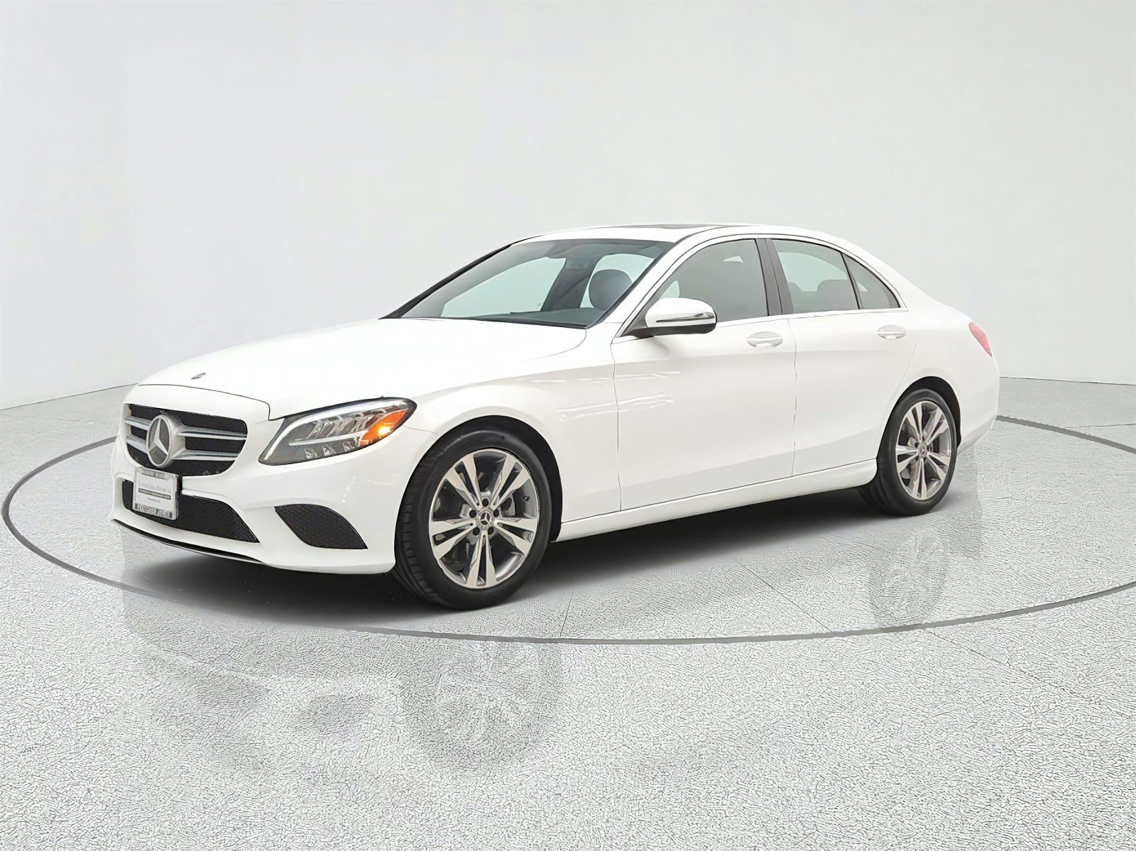 Used 2020 Polar White Mercedes-Benz C 300 Sedan image 1