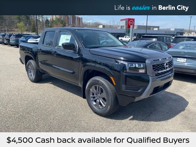 New 2026 Super Black Nissan Crew Cab SV image 1