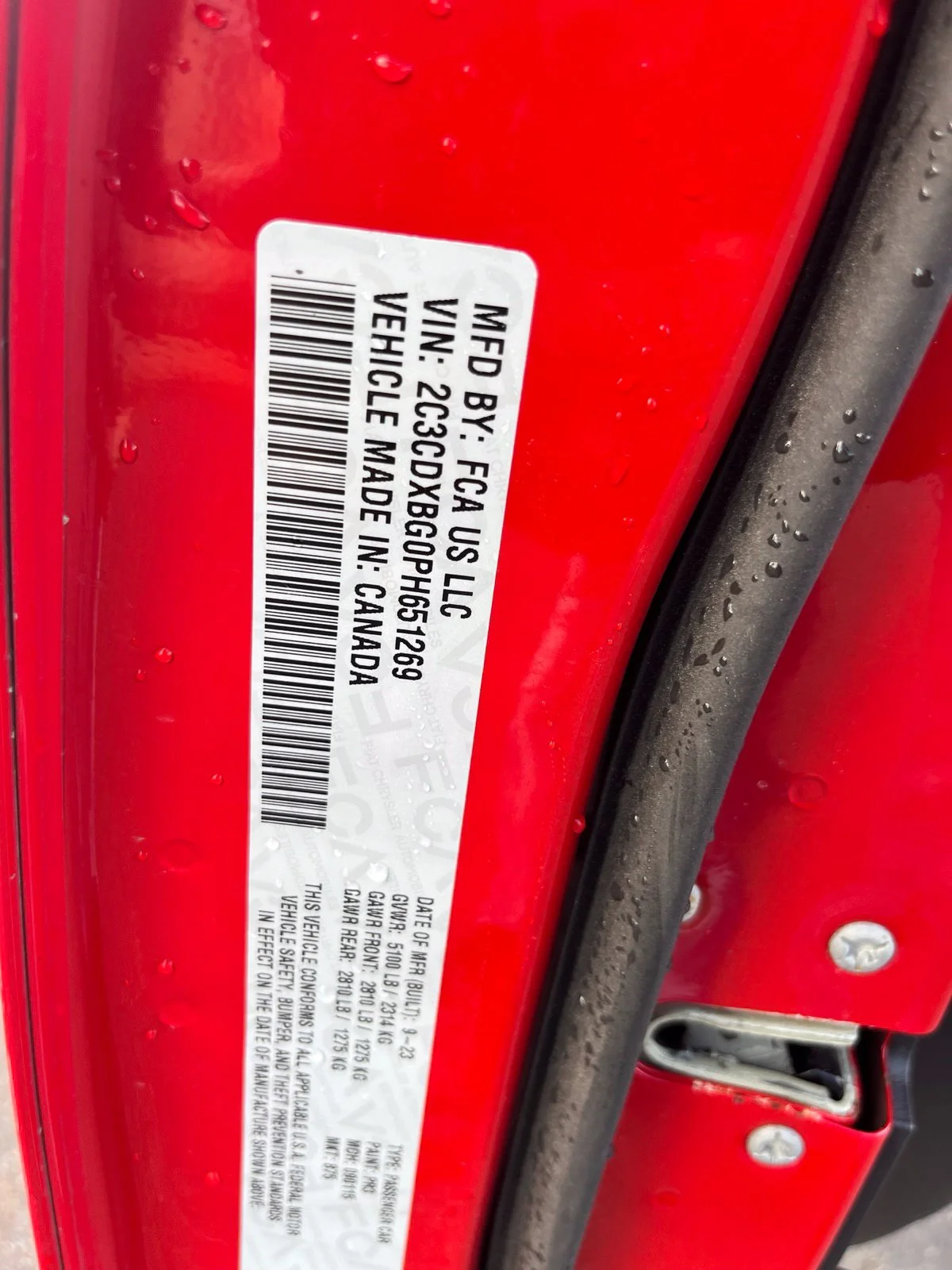 Used 2023 Red Dodge SXT image 13