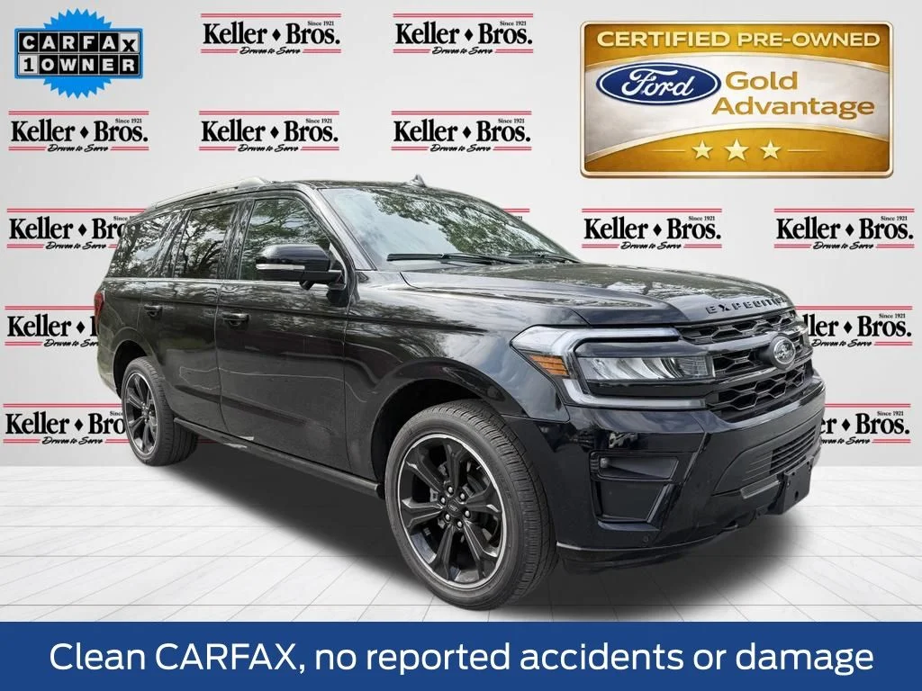 Certified Used 2023 Black Ford Limited image 1