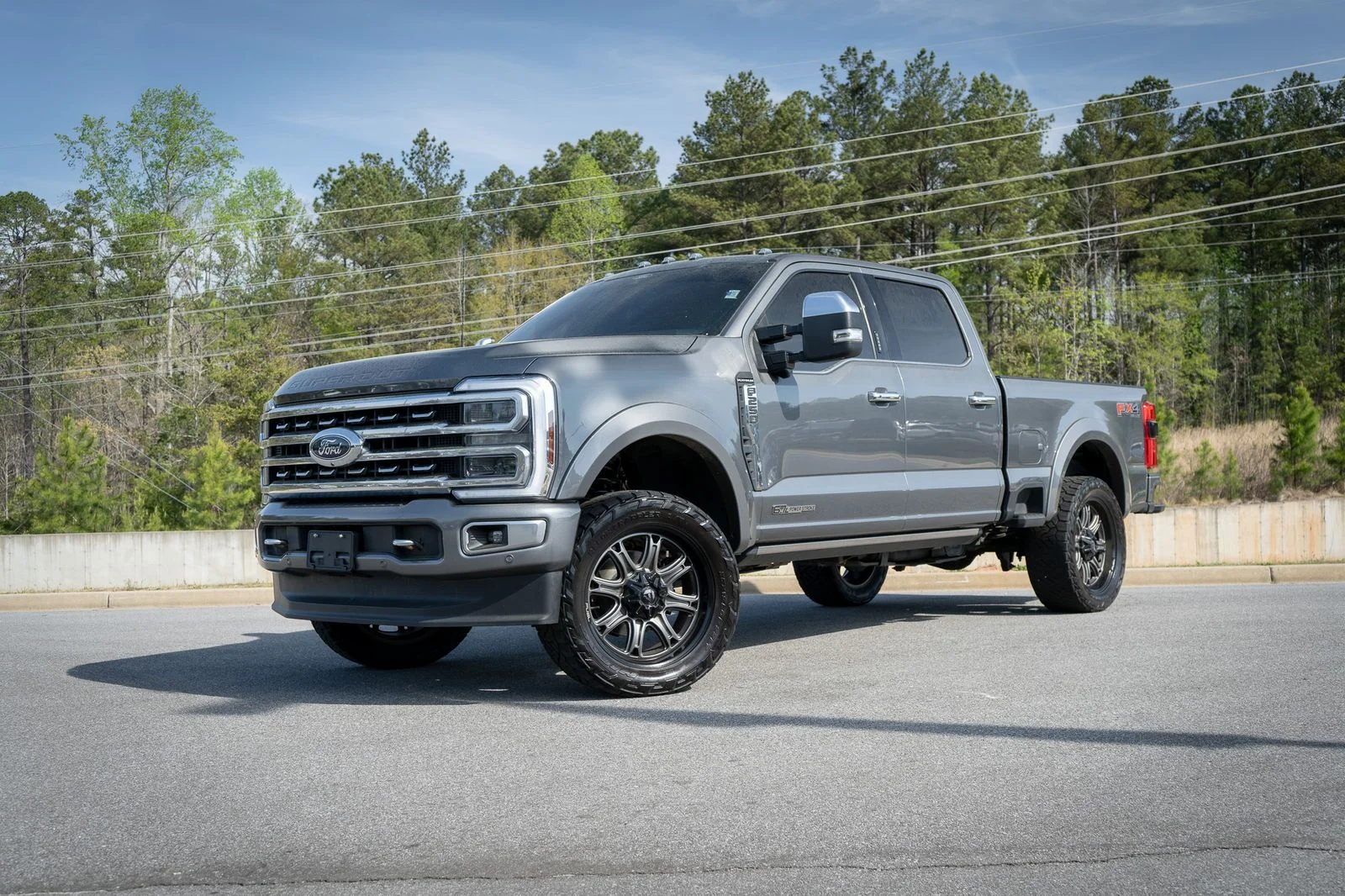 Used 2024 Gray Ford Platinum image 3