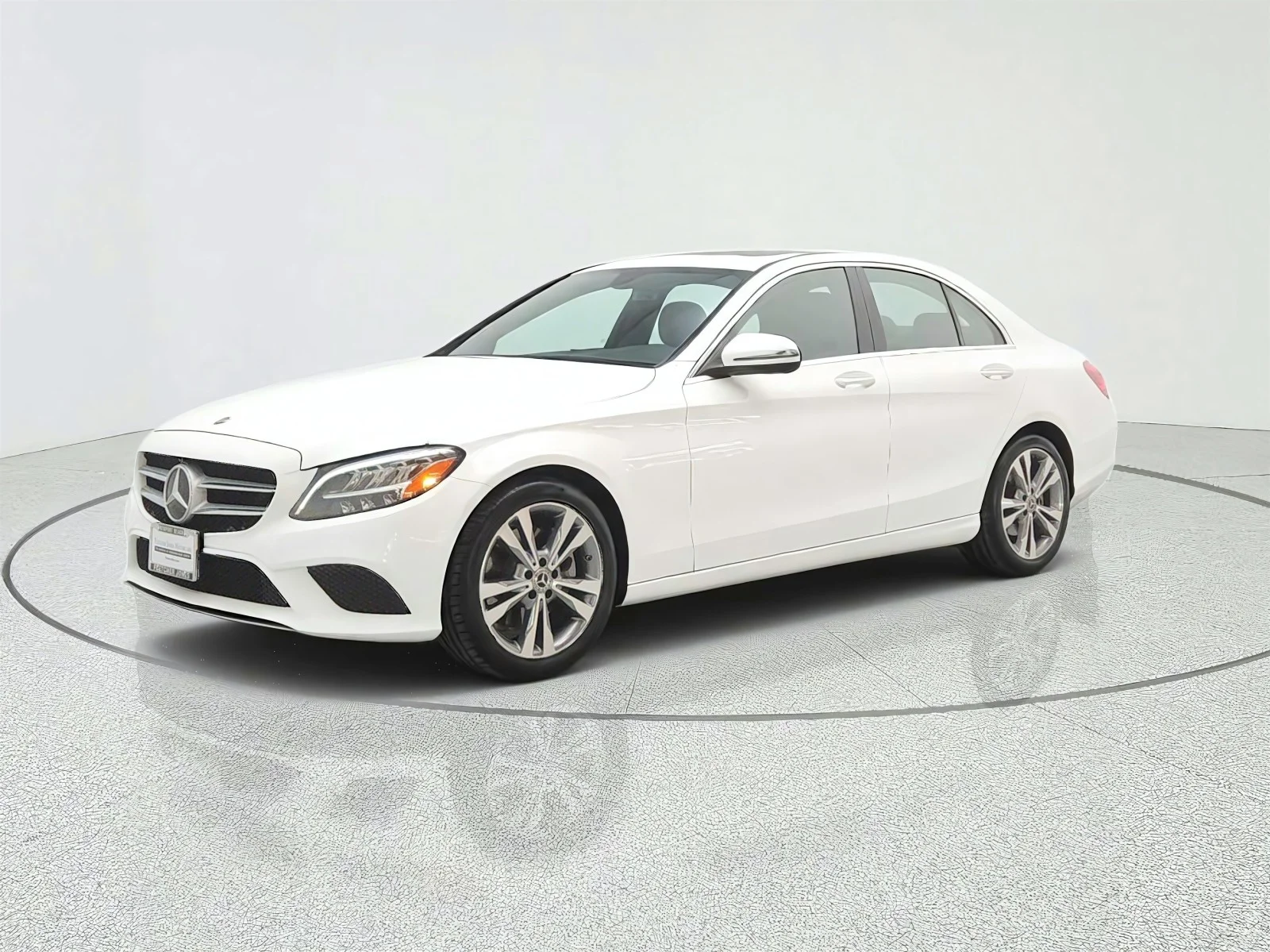 Used 2020 Polar White Mercedes-Benz C 300 Sedan image 1