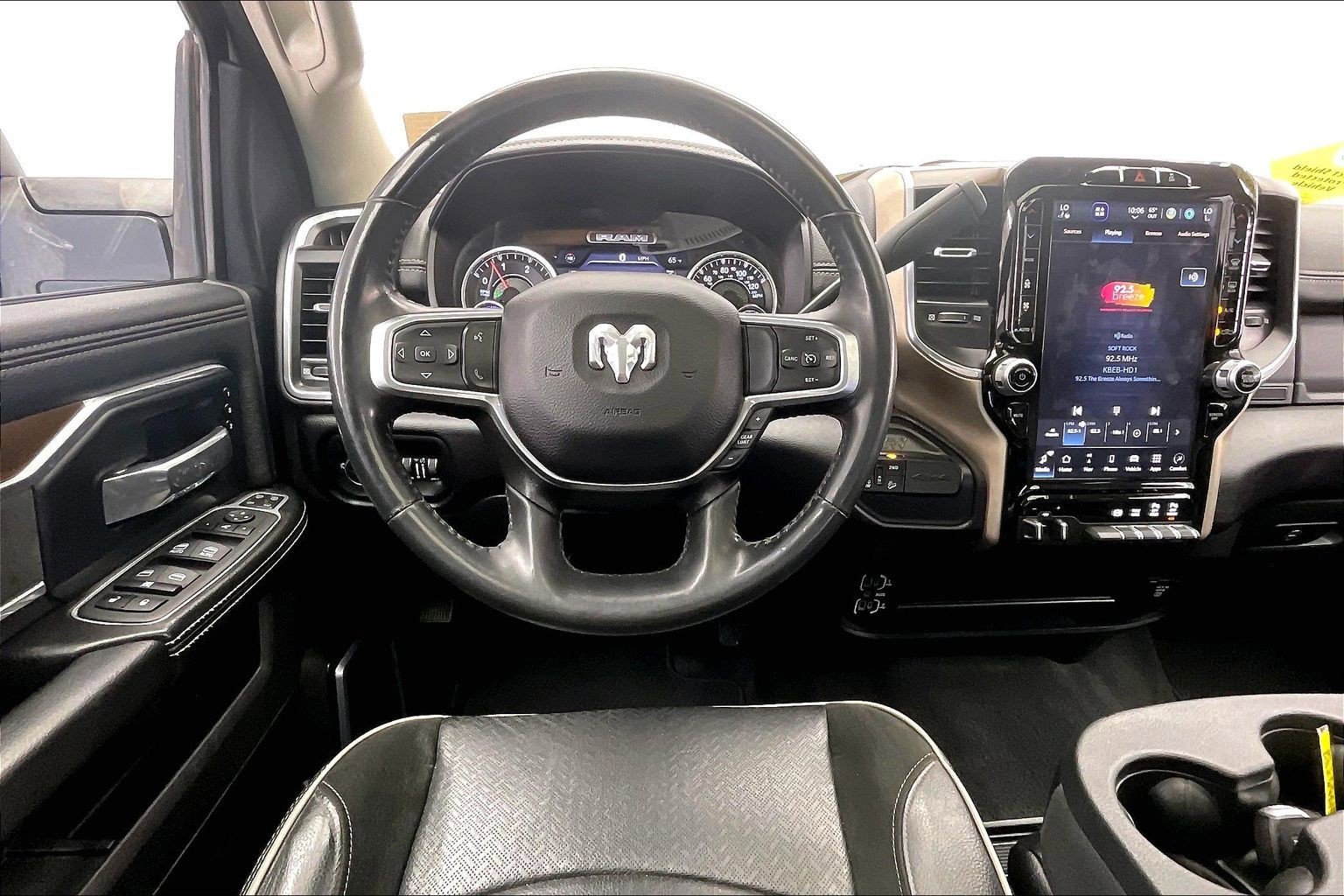 Used 2023 Bright White Clearcoat Ram Laramie image 4