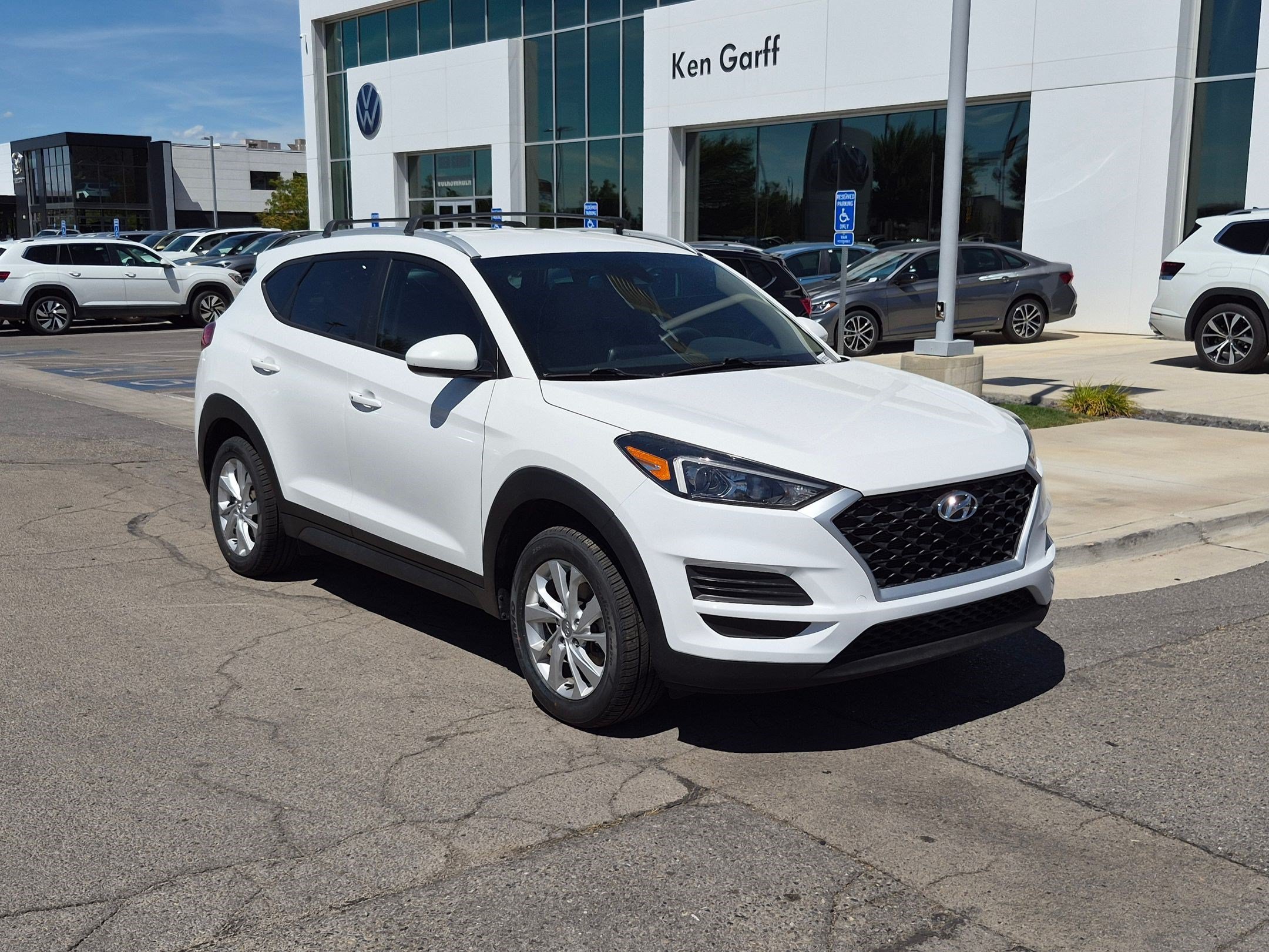 Used 2021 Winter White Hyundai Value image 2