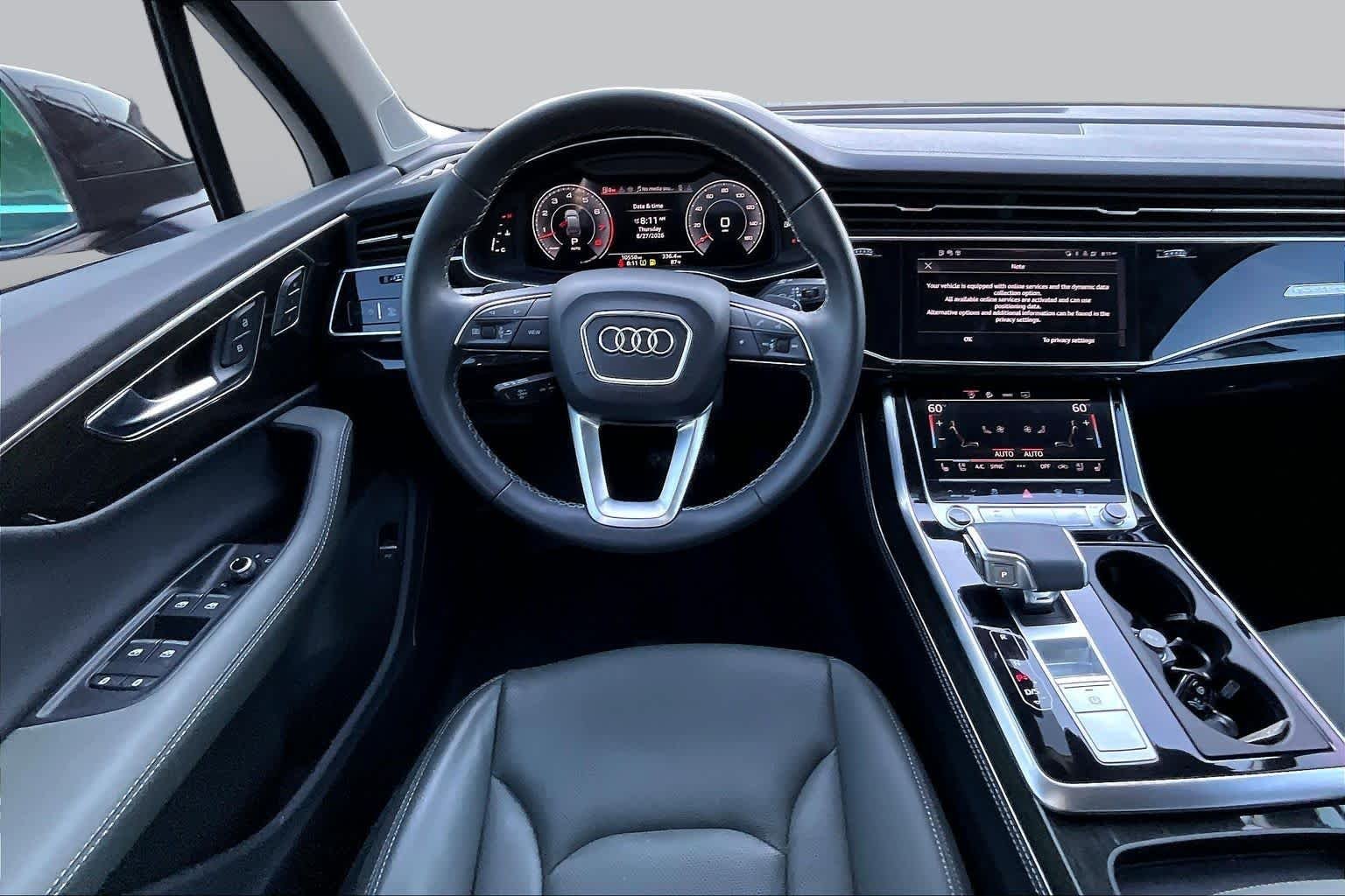 Used 2025 Mythos Black Metallic Audi Premium Plus image 6