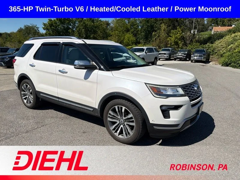Used 2018 White Ford Platinum image 5