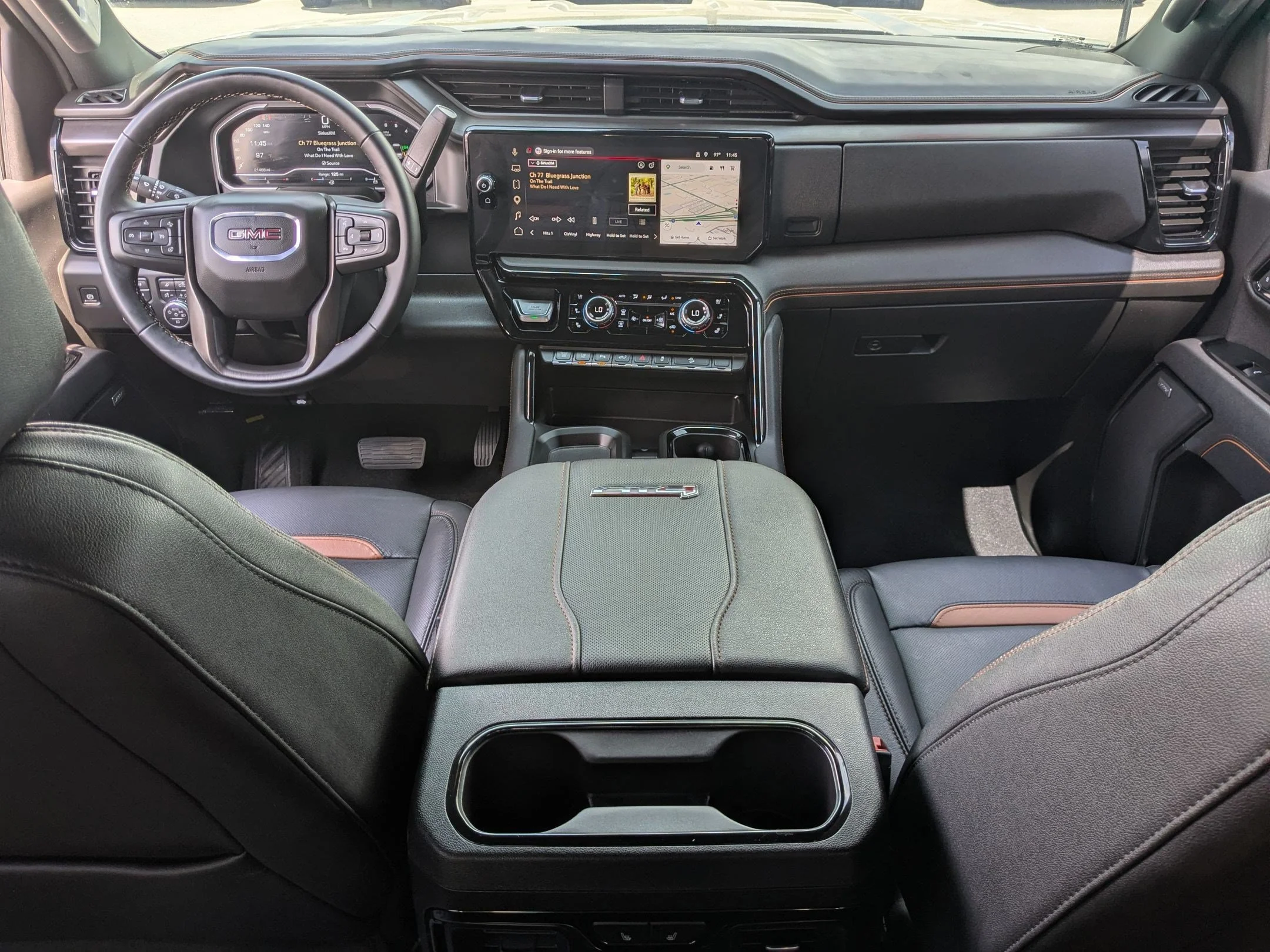Used 2025 Titanium Rush Metallic GMC AT4 image 29