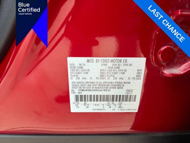 Used 2025 Red Ford ST-Line image 37