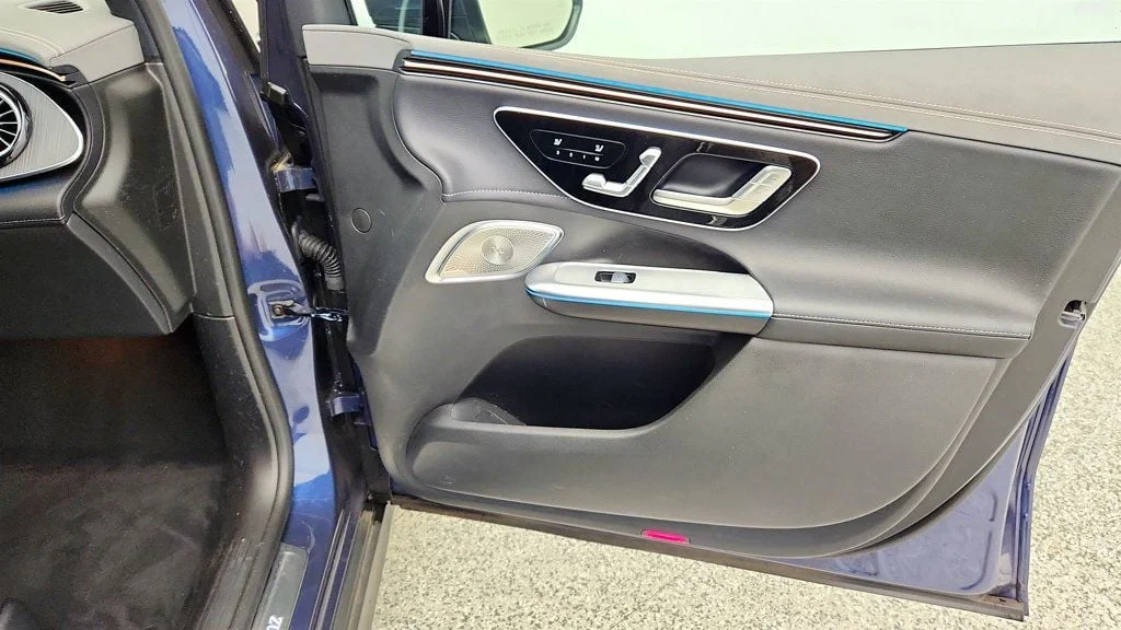 Used 2023 Twilight Blue Metallic Mercedes-Benz EQE 350 4MATIC® SUV w/ Ventilated Nappa Leather Seats image 23