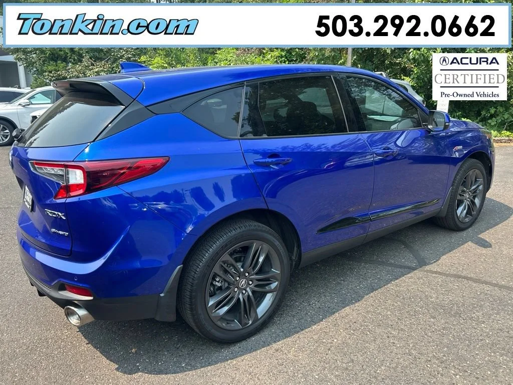Certified Used 2023 Apex Blue Pearl Acura SH-AWD A-SPEC image 17