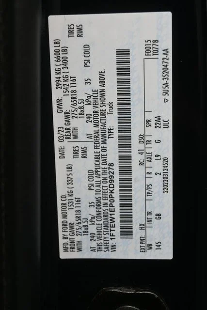 Certified Used 2023 Antimatter Blue Metallic Ford XL image 35