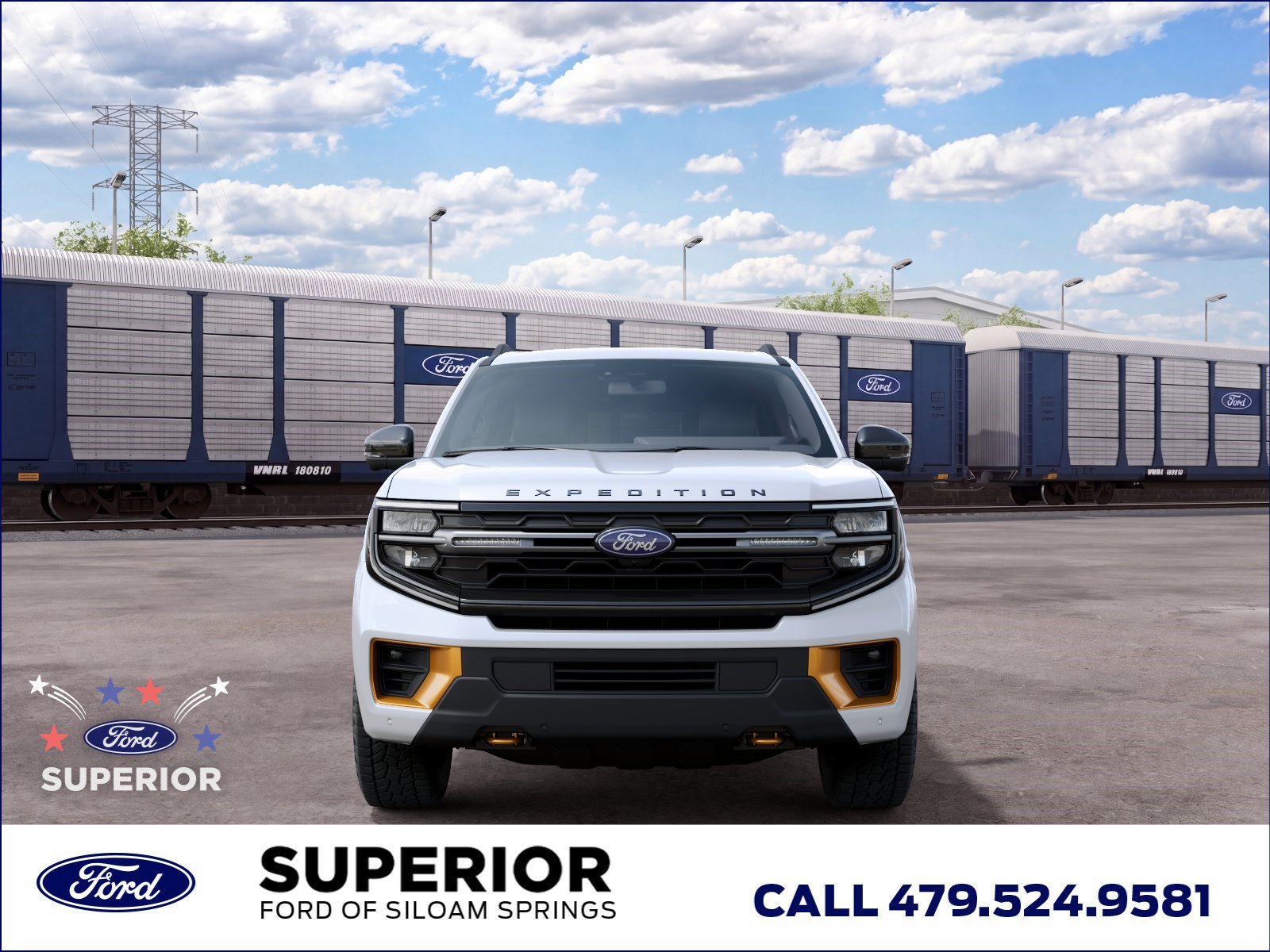 New 2027 Star White Metallic Tri-Coat Ford Tremor image 3
