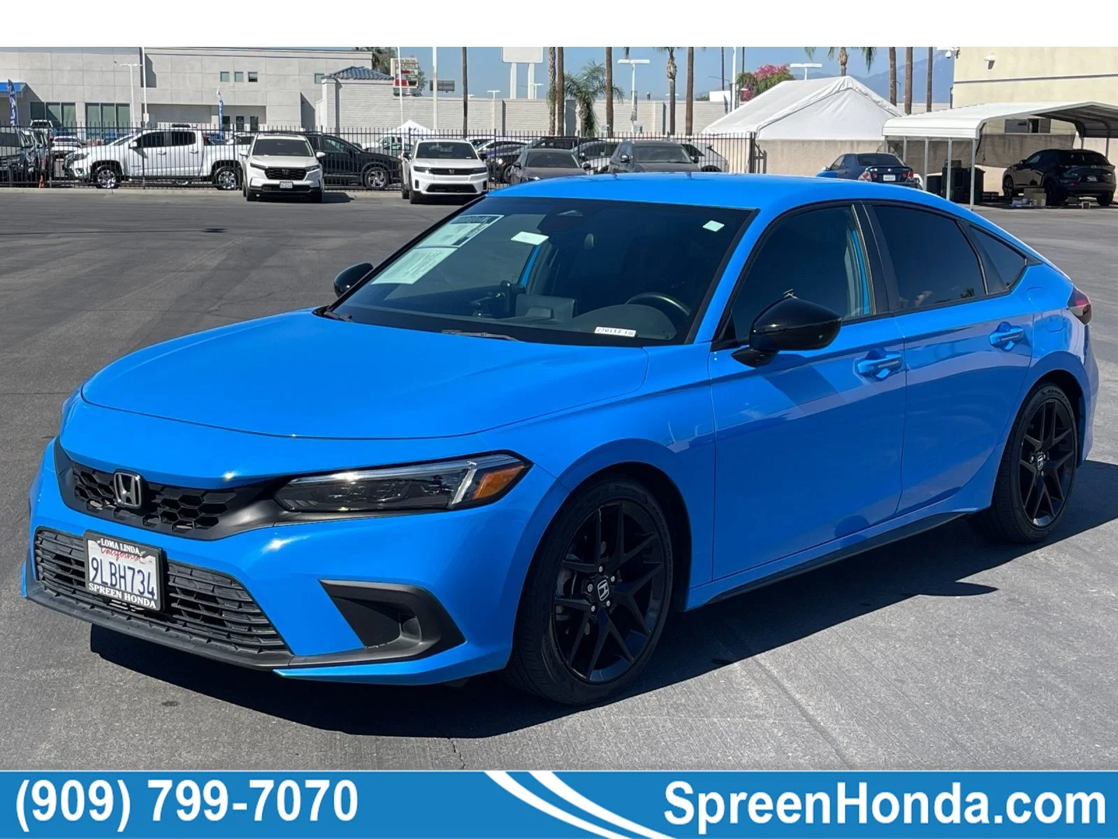 Certified Used 2024 Boost Blue Pearl Honda 2.0L SPORT image 1