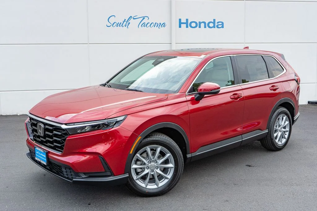 New 2026 Radiant Red Metallic Honda EX image 2