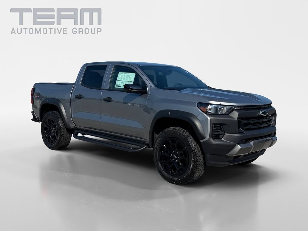 New 2026 Sterling Gray Metallic Chevrolet Trail Boss image 1