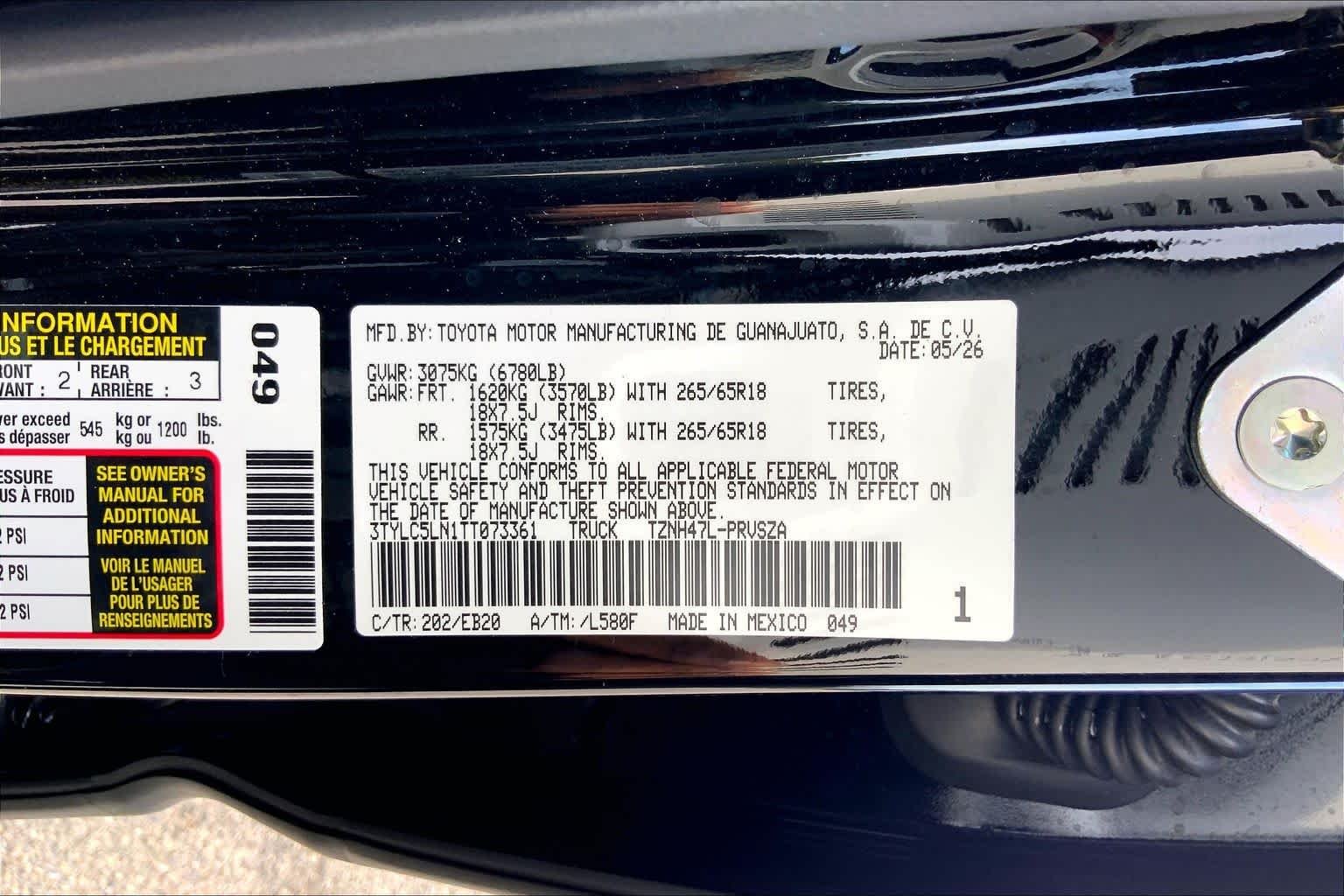 Used 2026 Black Toyota Limited Hybrid image 36