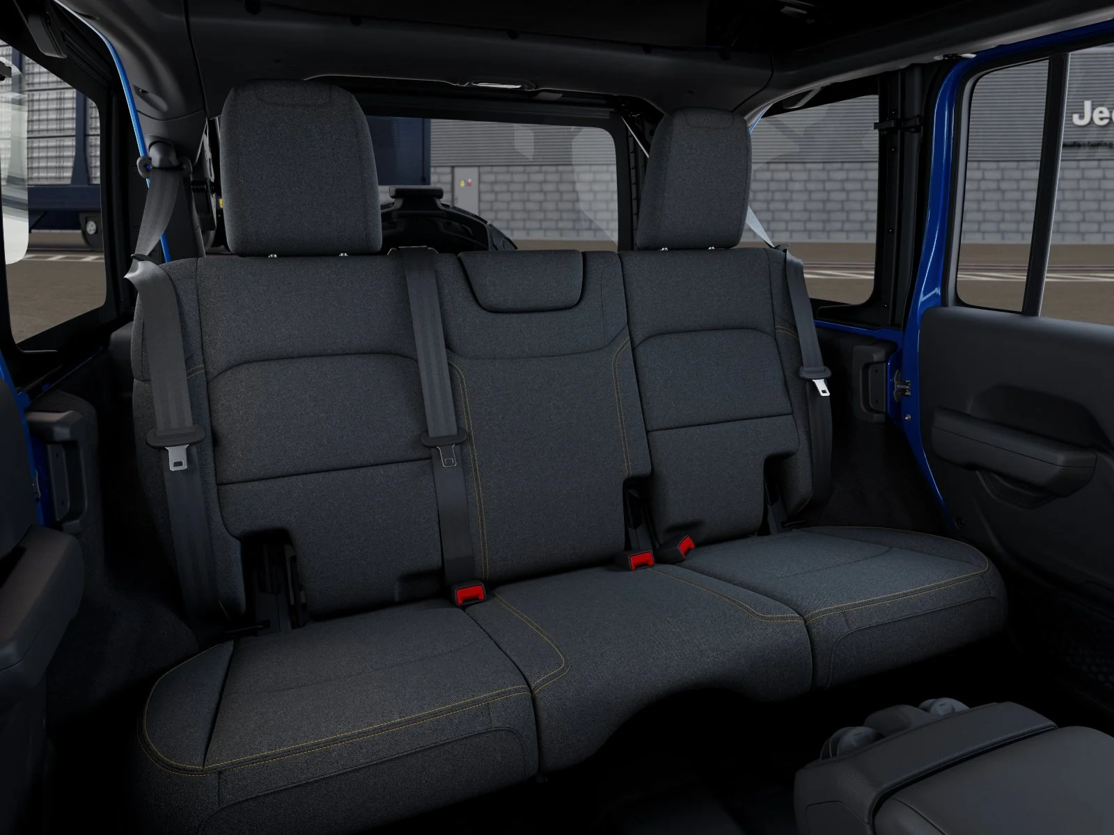 New 2026 Hydro Blue Pearl-Coat Exterior Paint Jeep Willys image 15