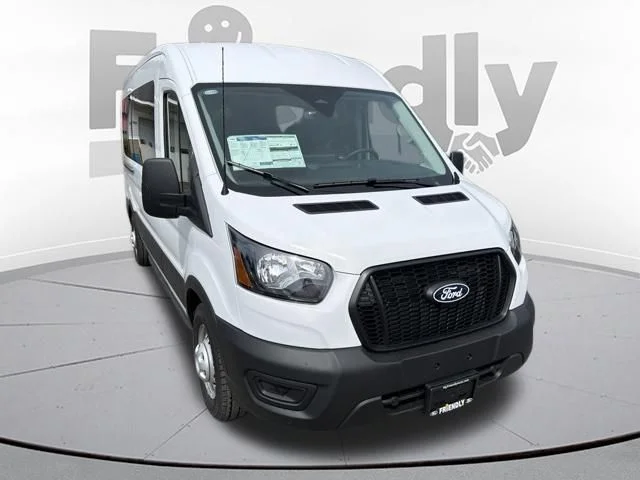 New 2026 Oxford White Ford Passenger Van XL image 11