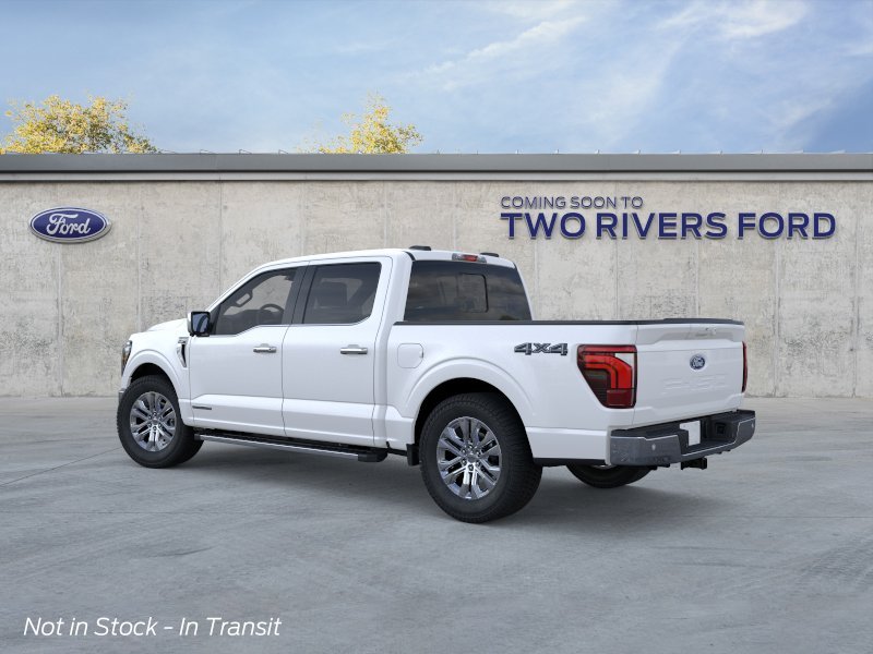 New 2026 Star White Metallic Tri-Coat Ford Lariat® image 4