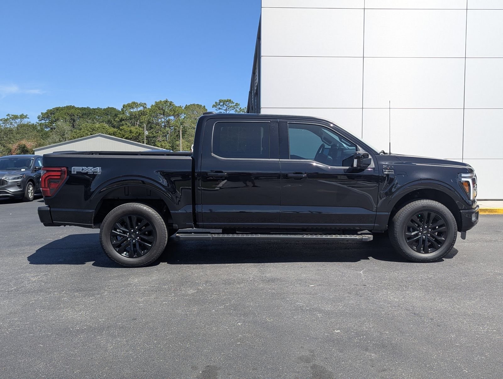 Certified Used 2024 Black Metallic Ford Lariat image 3