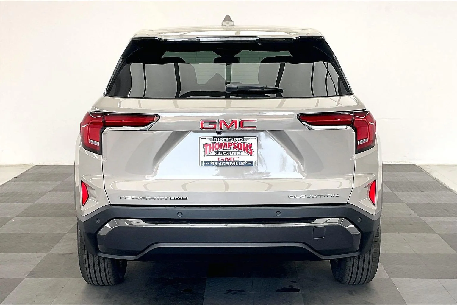 New 2027 Riverstone Metallic GMC AWD Elevation image 3