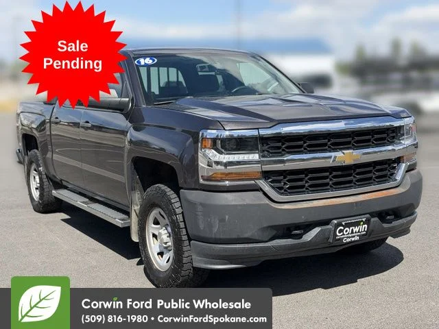 Used 2016 Tungsten Metallic Chevrolet WT image 1
