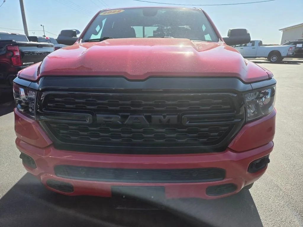 Used 2022 Flame Red Clearcoat Ram Big Horn image 2
