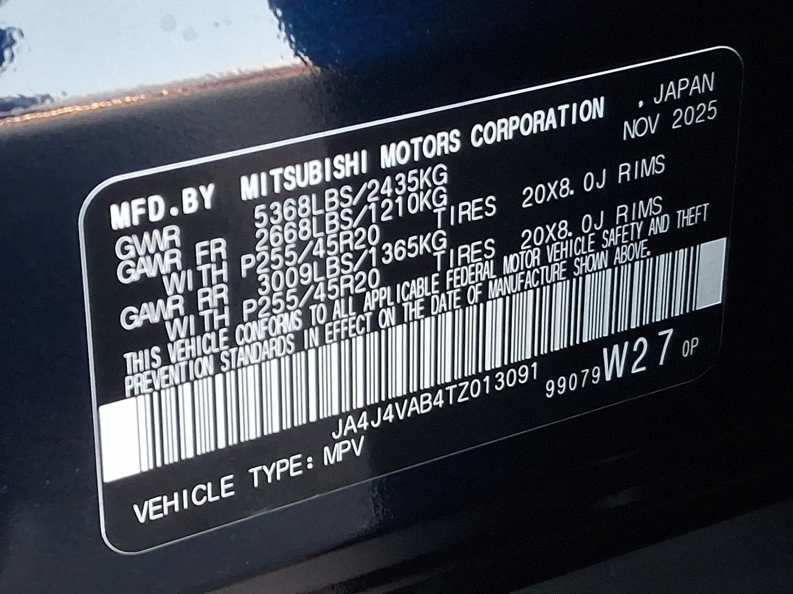 New 2026 Blue Mitsubishi SE image 23
