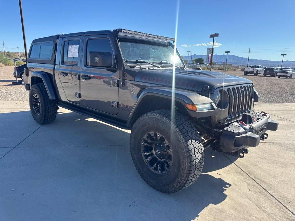 Certified Used 2021 Gray Jeep Rubicon image 5