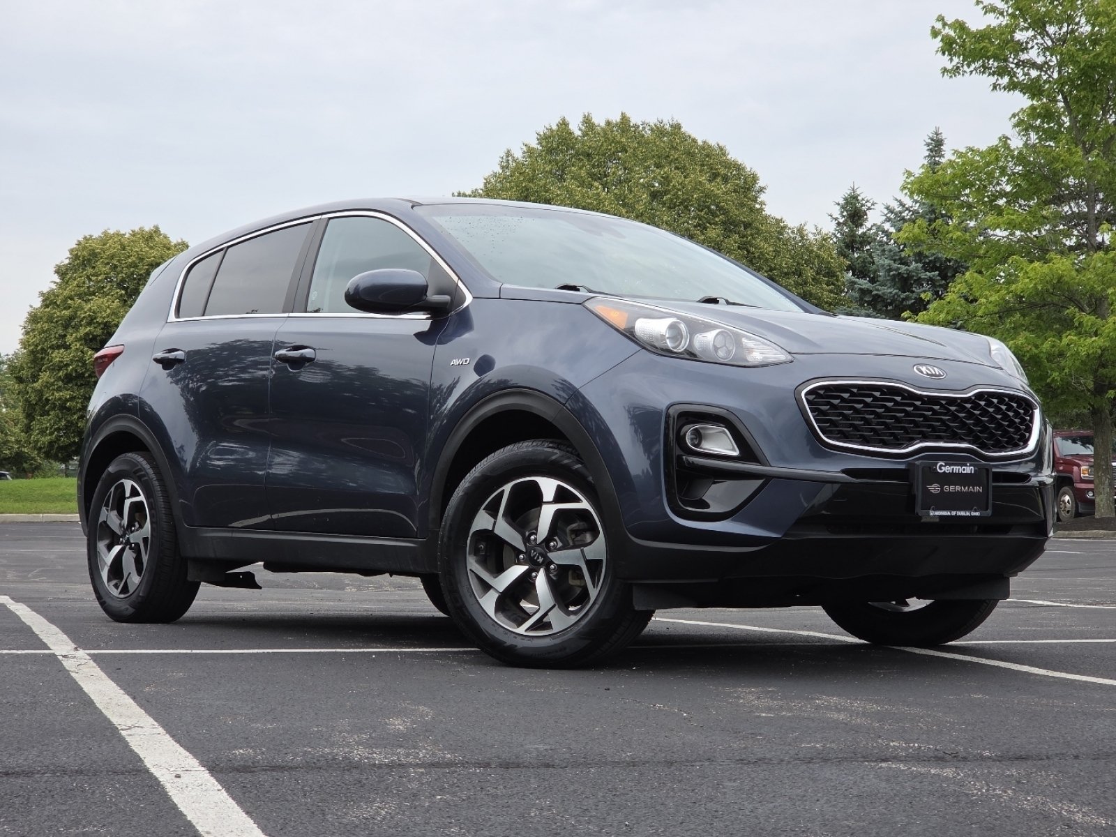 Used 2021 Kia Sportage LX with VIN KNDPMCAC9M7912961 for sale in Dublin, OH