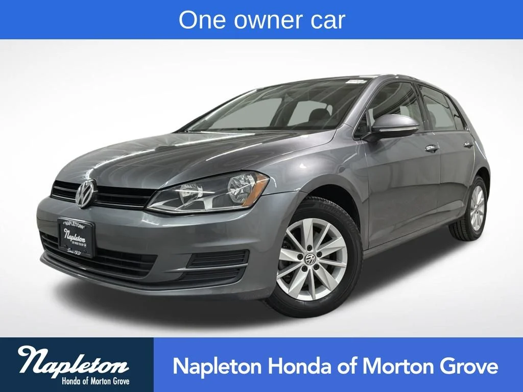 Used 2016 Platinum Gray Metallic Volkswagen TSI S 4-Door image 1