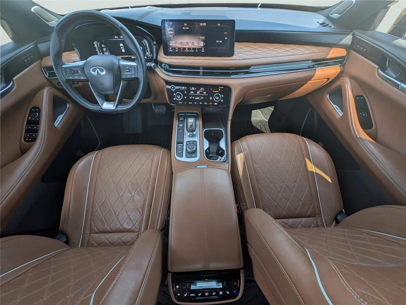 Used 2025 Harbor Gray/Obsidian Black INFINITI AUTOGRAPH image 34
