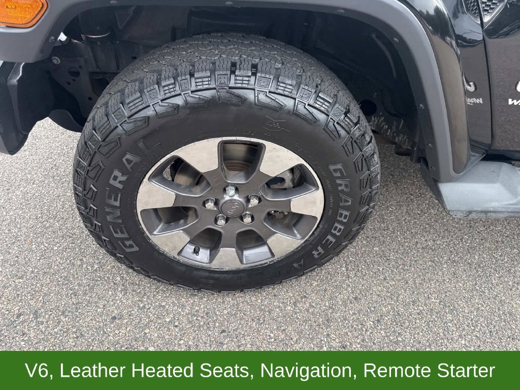 Used 2018 Black Jeep Unlimited Sahara image 10