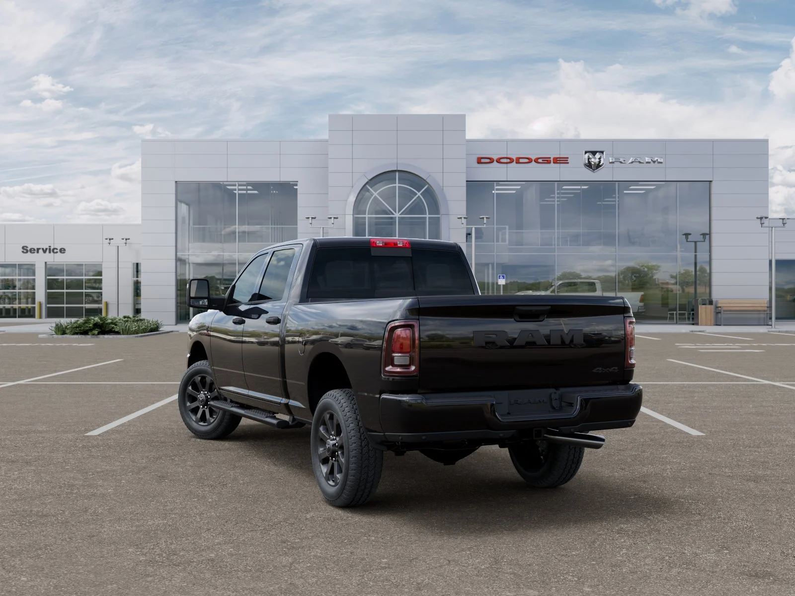 New 2026 Diamond Black Crystal Pearl-Coat Exterior Paint RAM Black Express image 30