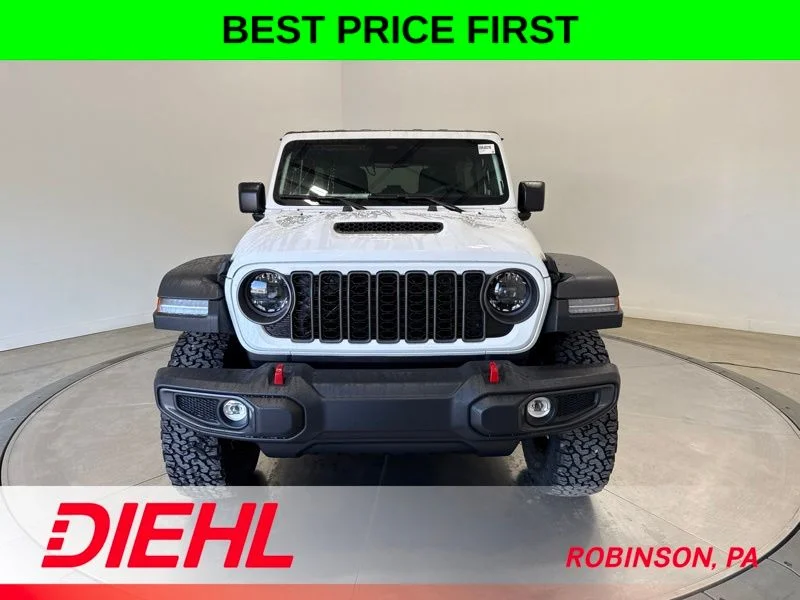 New 2026 Bright White Clear-Coat Exterior Paint Jeep Rubicon image 2