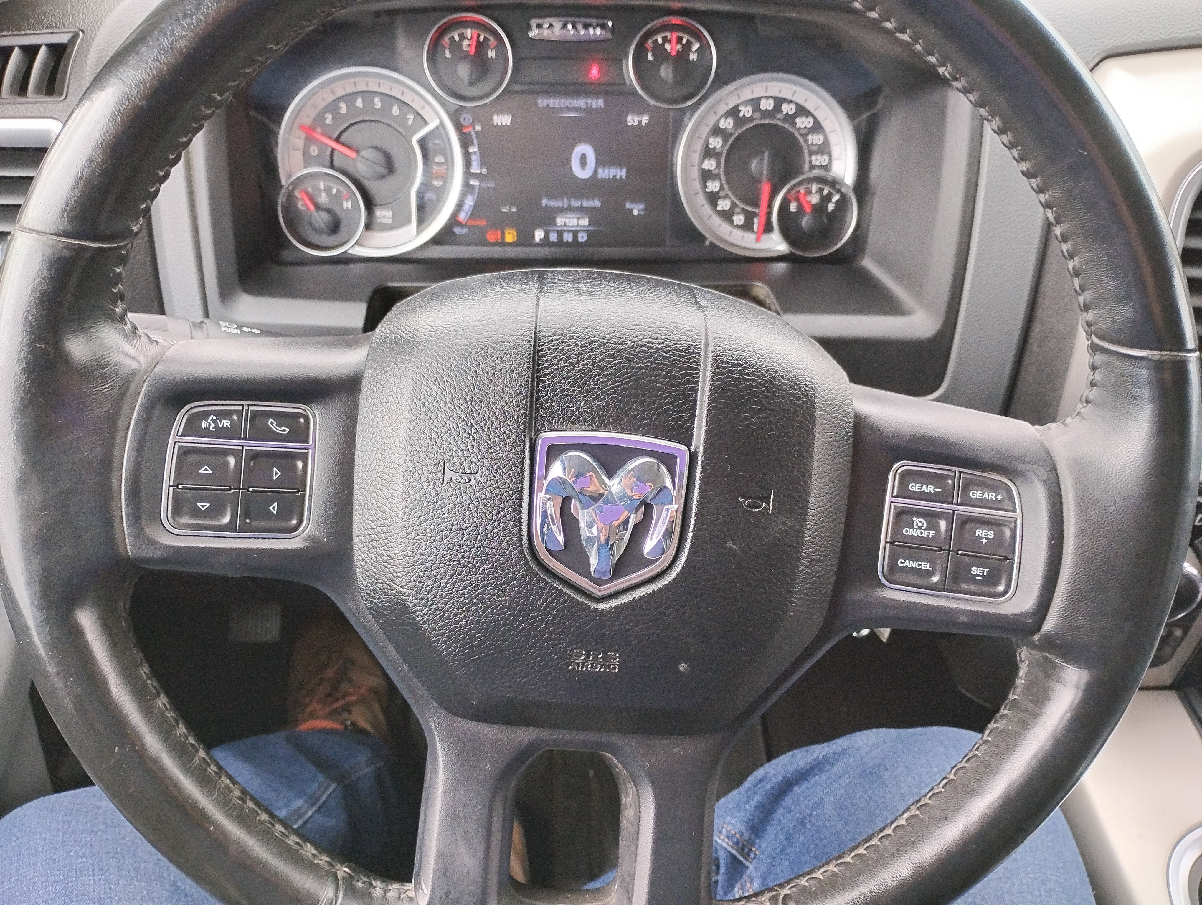 Used 2018 Bright White Clearcoat Ram Big Horn image 11