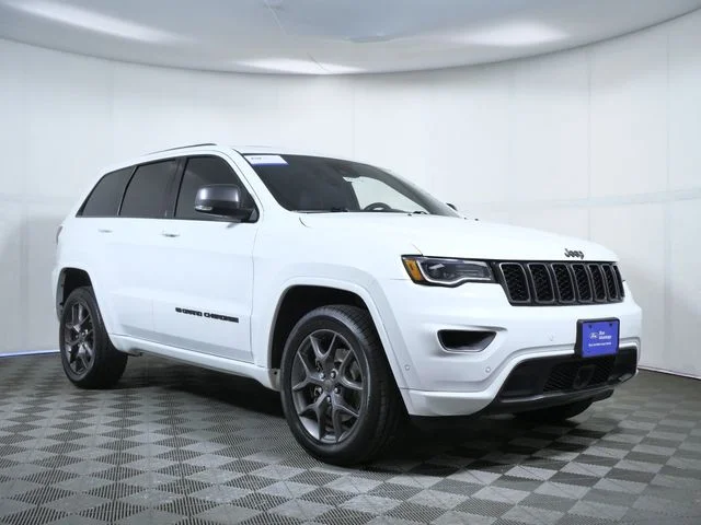 Certified Used 2021 White Jeep 80th Anniversary Edition image 1