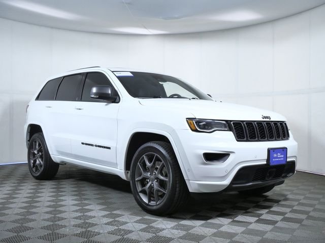 Certified Used 2021 White Jeep Limited image 1