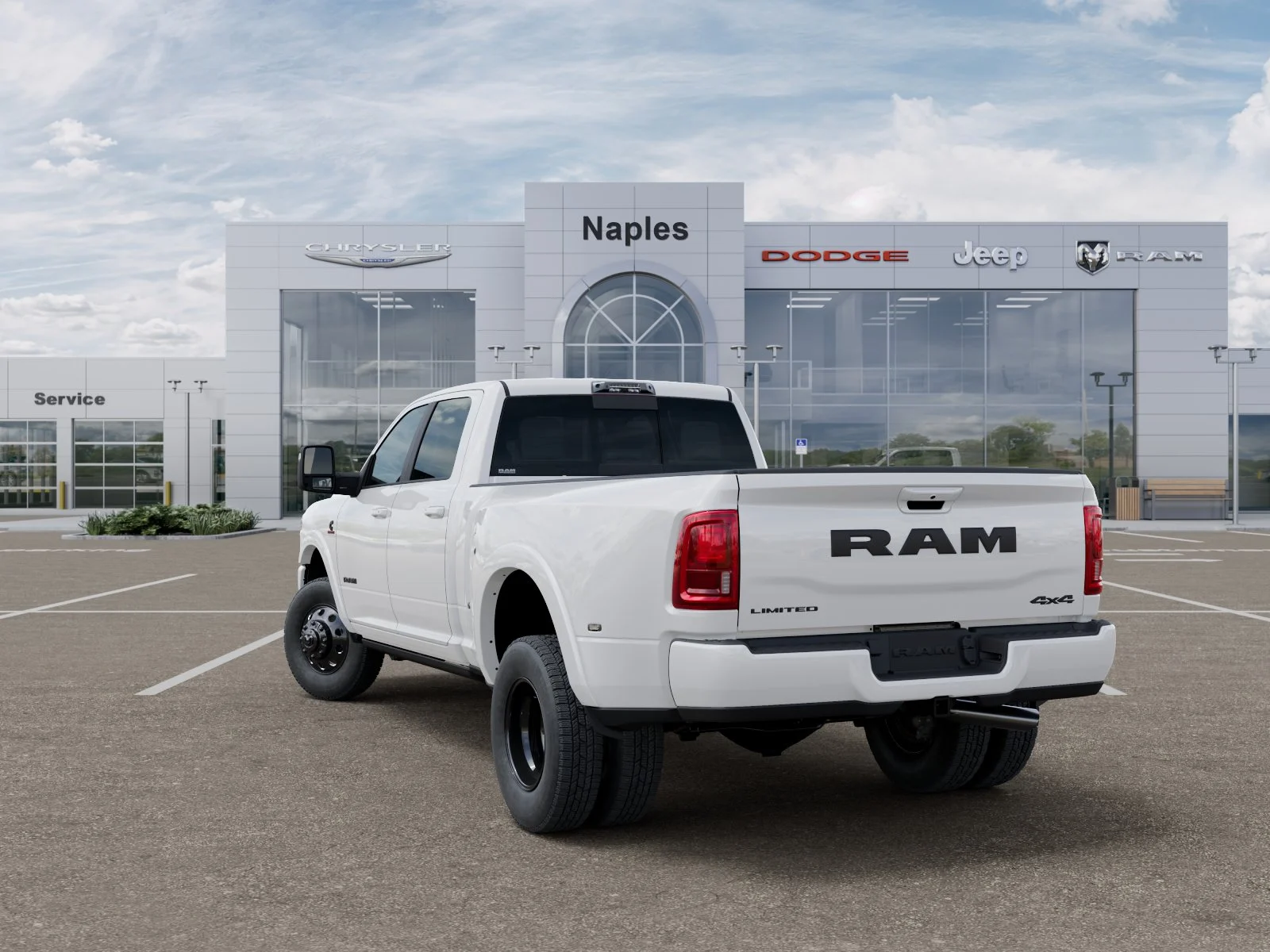 New 2026 Bright White Clearcoat RAM Limited image 29