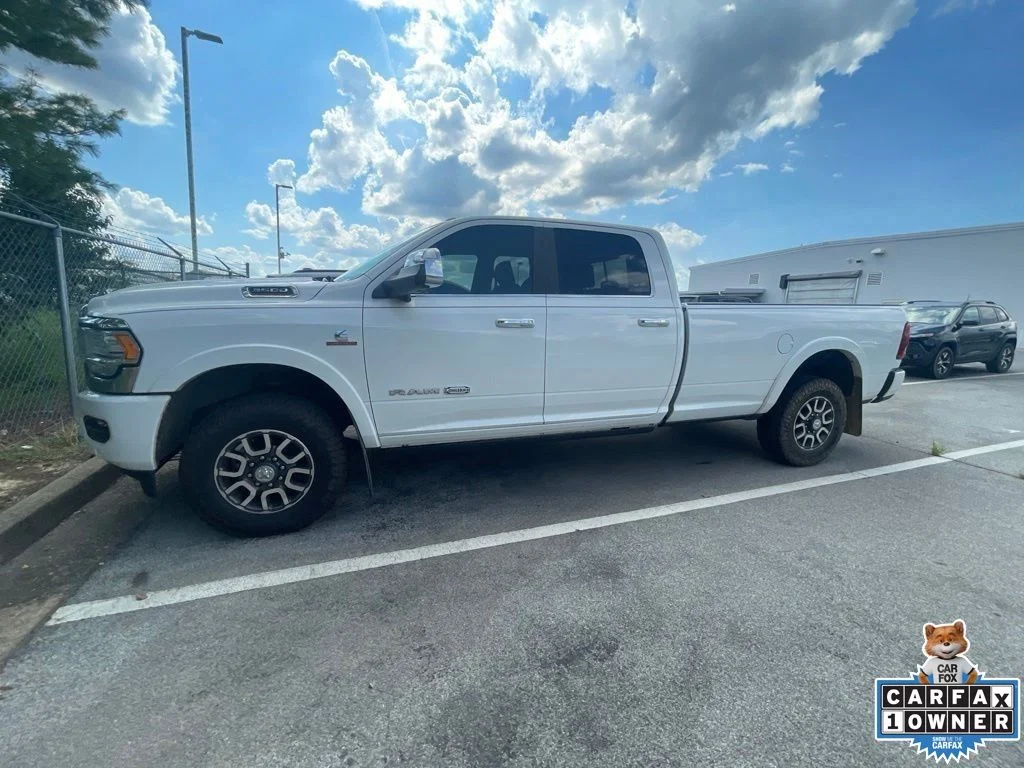 Used 2020 White Ram Laramie Longhorn image 19