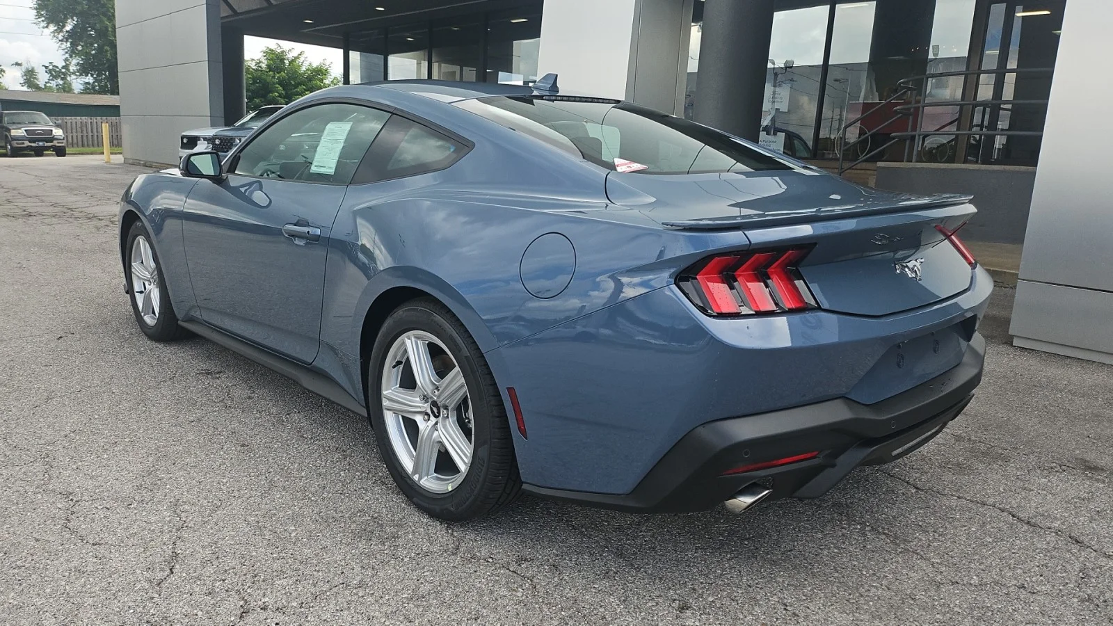New 2026 Vapor Blue Metallic Ford EcoBoost Premium image 3