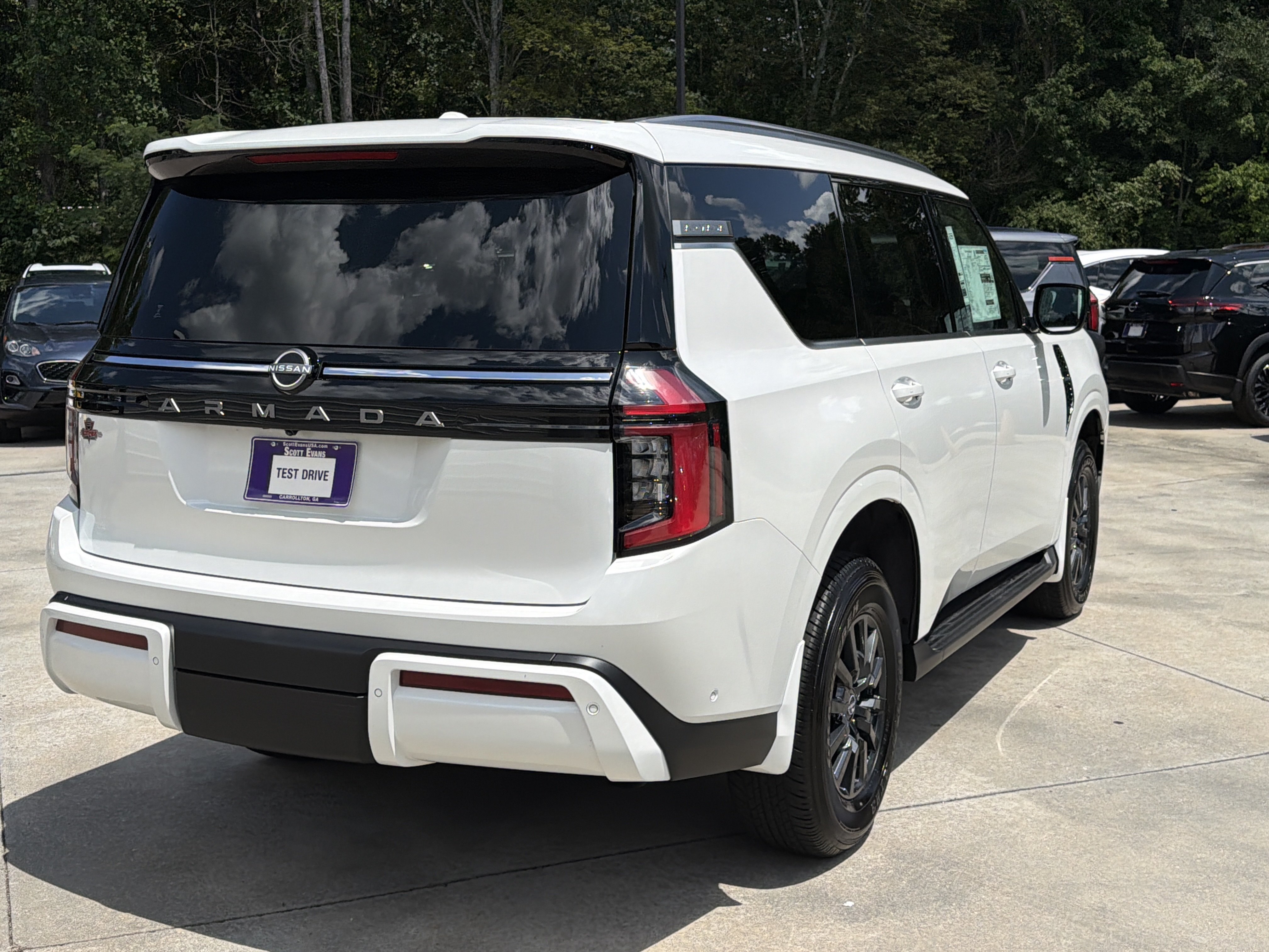 New 2026 Aspen White Tricoat Nissan SV image 8